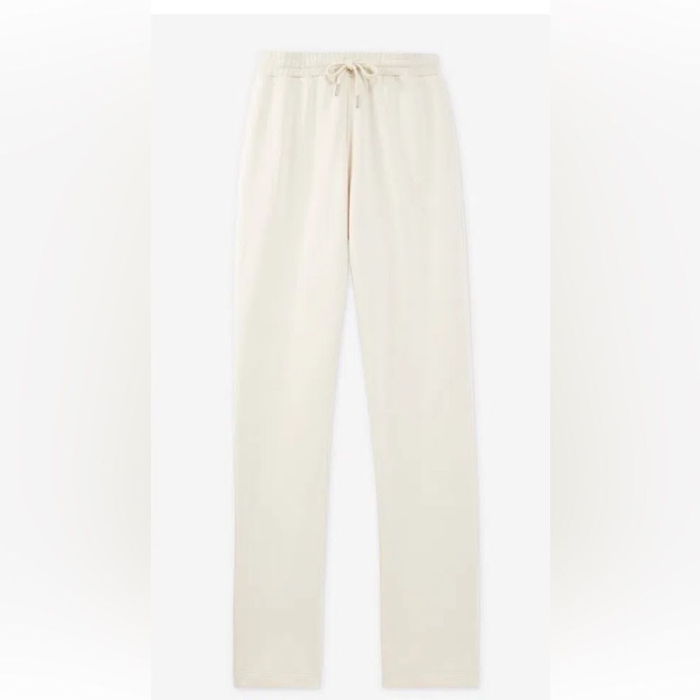 The Kooples Straight-Cut Joggers in Ecru